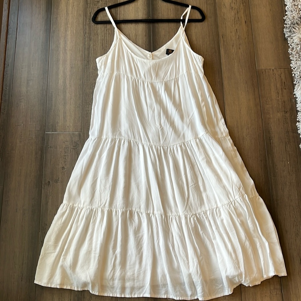 White Boho Dress